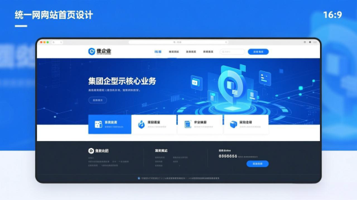 集團企業營銷型統一門戶網站建設解決方案