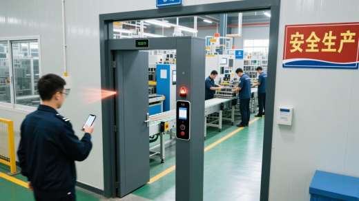 生產(chǎn)車間手機(jī)智能安檢門系統(tǒng)解決方案